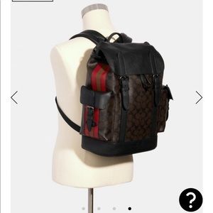 Hudson Coach Backpack In Signature Canvas